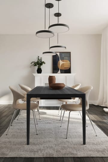 Mesa de comedor Heart'n'Soul 90x200 cm - Black oak - Umage