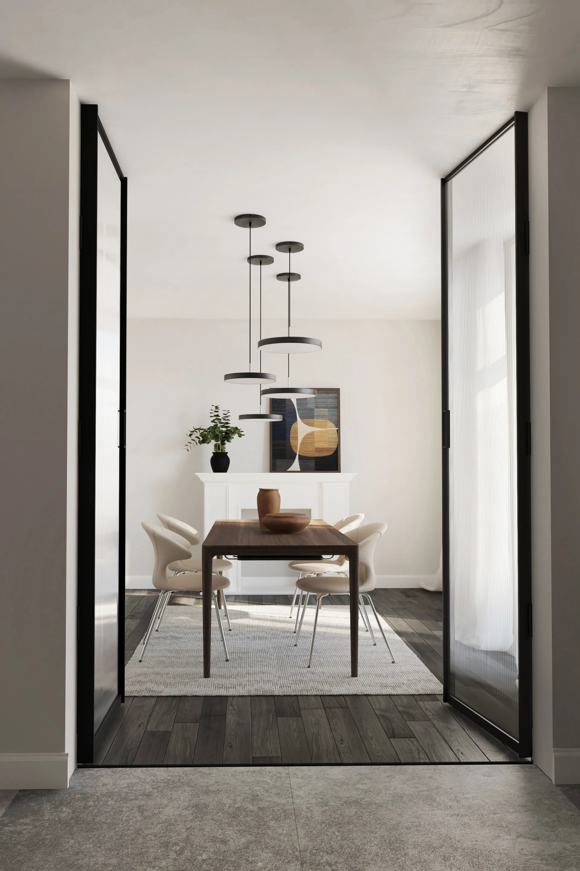 Mesa de comedor Heart'n'Soul 90x200 cm, Dark oak Umage