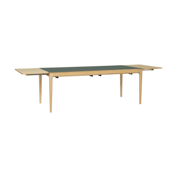 Mesa de comedor Heart'n'Soul 90x200 cm - Oak-moss green - Umage