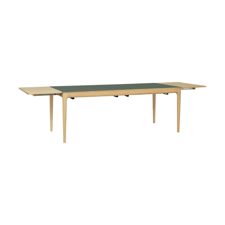 Mesa de comedor Heart'n'Soul 90x200 cm, Oak-moss green Umage