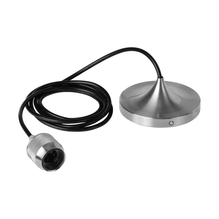 Montura para lámpara de techo Cord Set Pro - Brushed steel - Umage