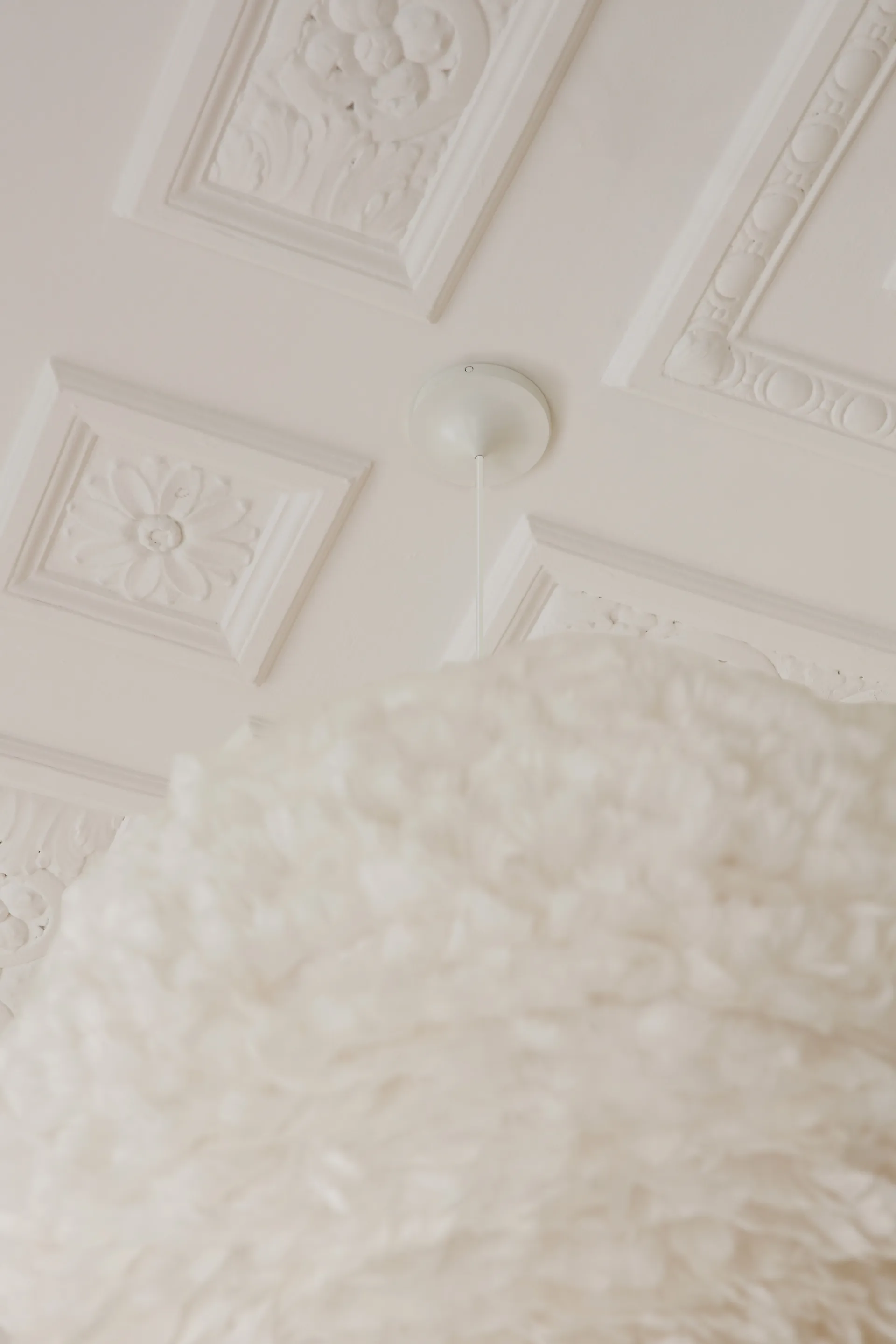 Montura para lámpara de techo Cord Set Pro, White Umage