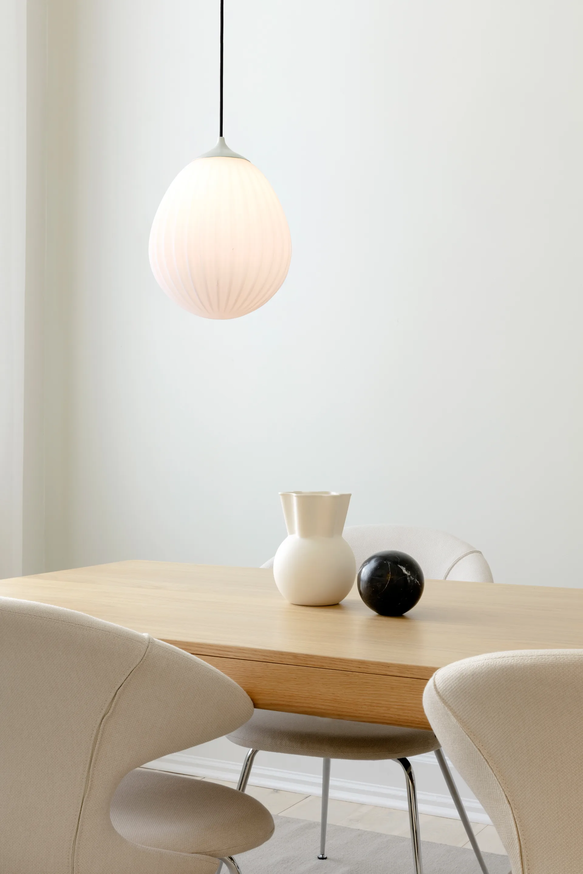 Pantalla de lámpara colgante Around The World blanco, blanco Umage