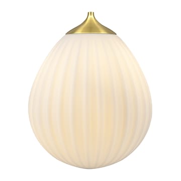Pantalla de lámpara colgante Around The World blanco - Latón cepillado - Umage