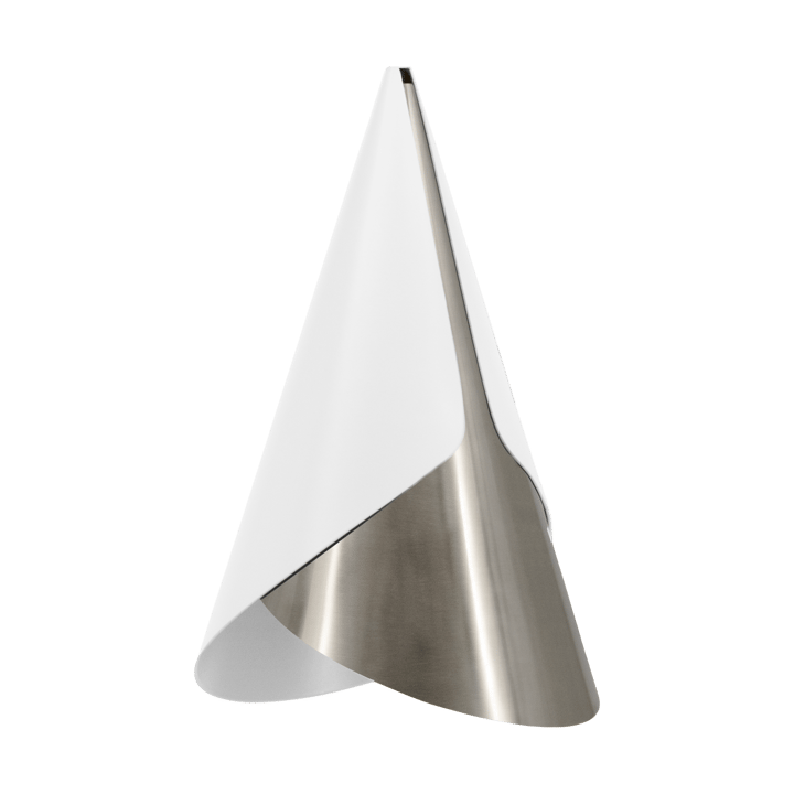 Pantalla de lámpara Cornet - Acero blanco - Umage