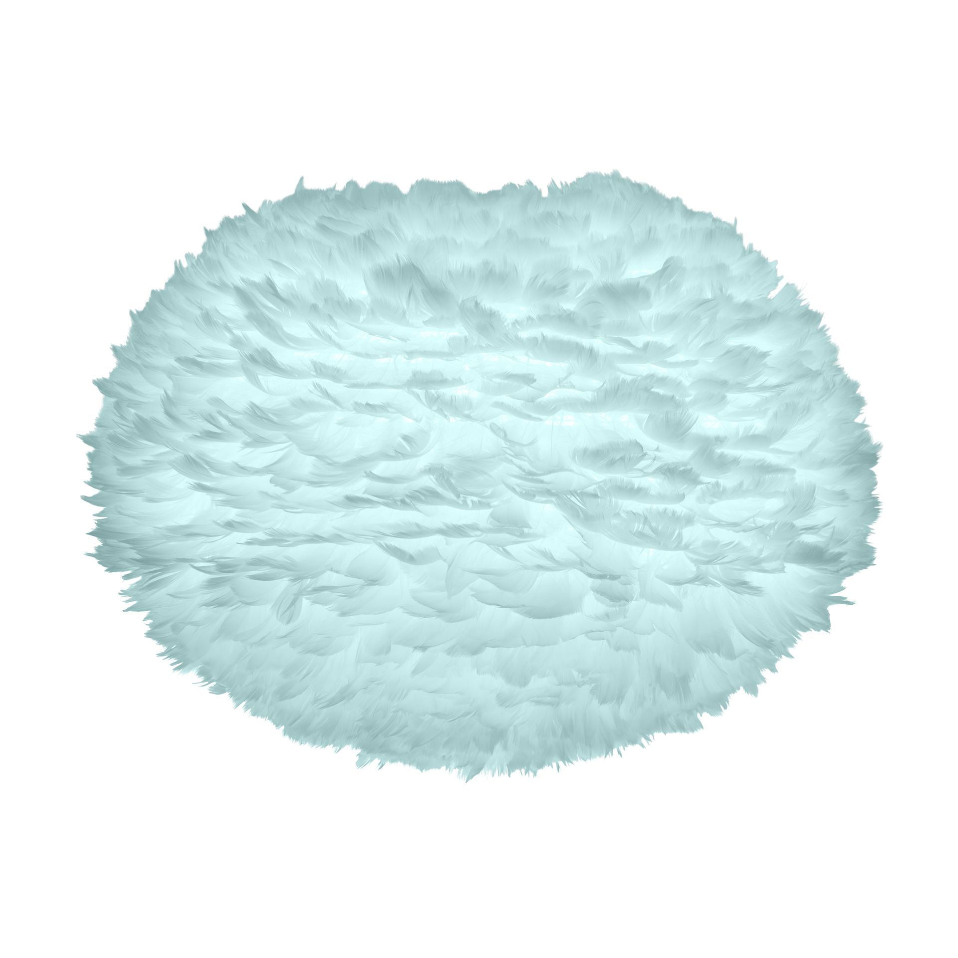 Pantalla de lámpara Eos azul claro, Large Ø65 cm Umage