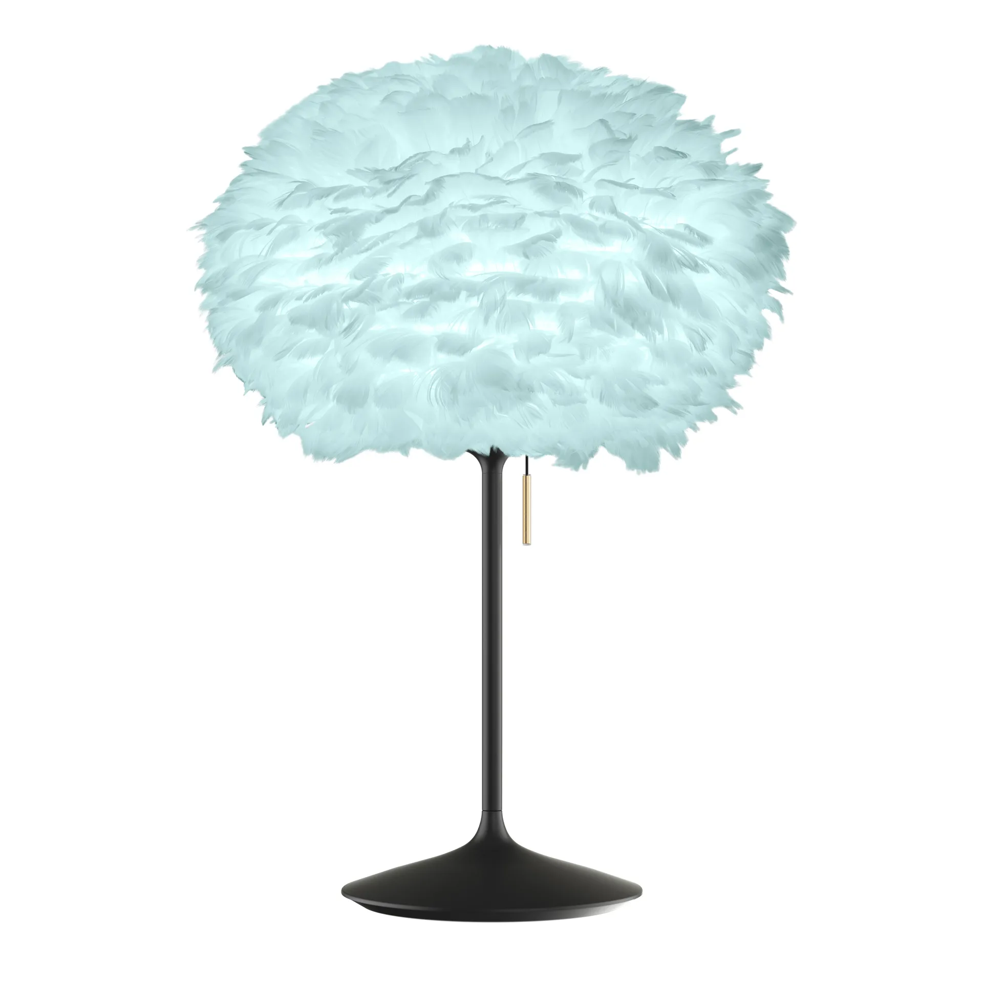 Pantalla de lámpara Eos azul claro, Medium ø45 cm Umage