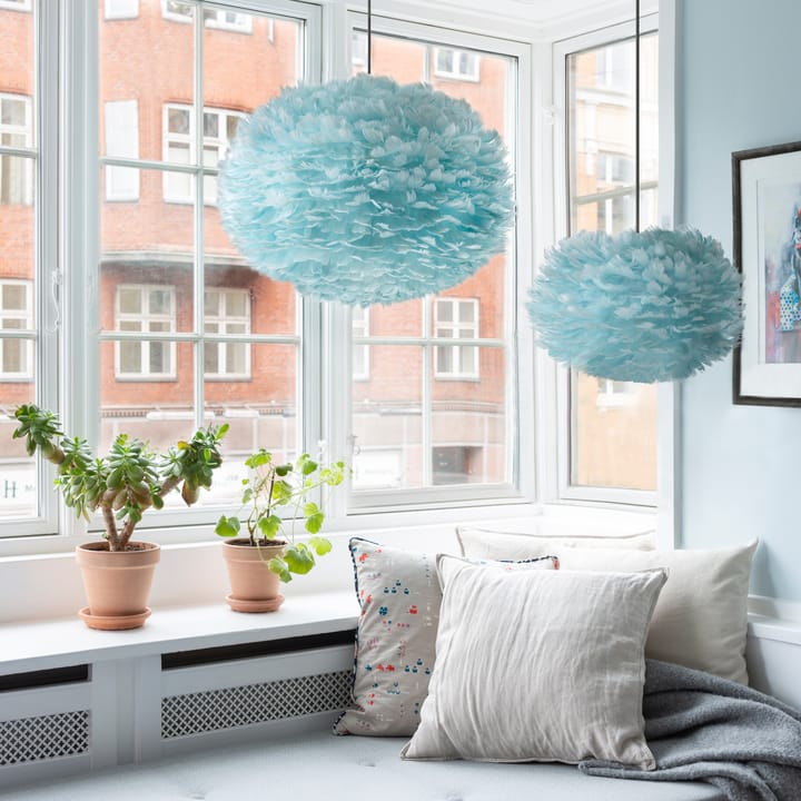 Pantalla de lámpara Eos azul claro, Mini Ø35 cm Umage