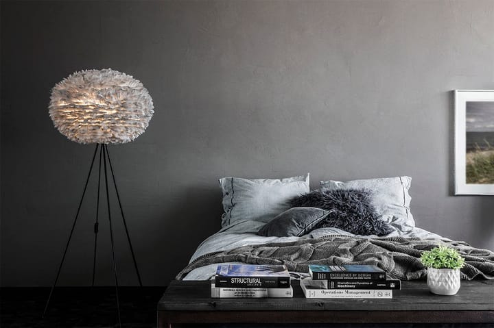 Pantalla de lámpara Eos gris claro, Large Ø 65 cm Umage