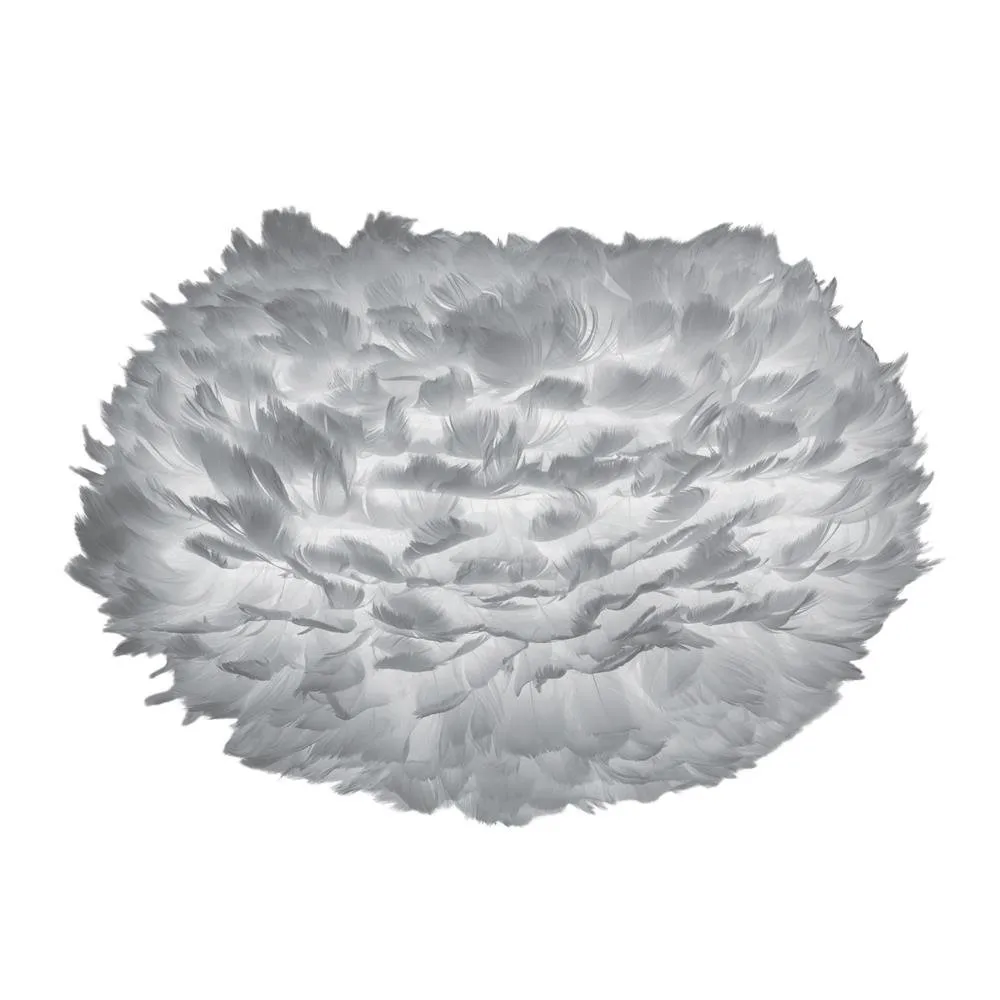 Pantalla de lámpara Eos gris claro, small Ø 45 cm Umage
