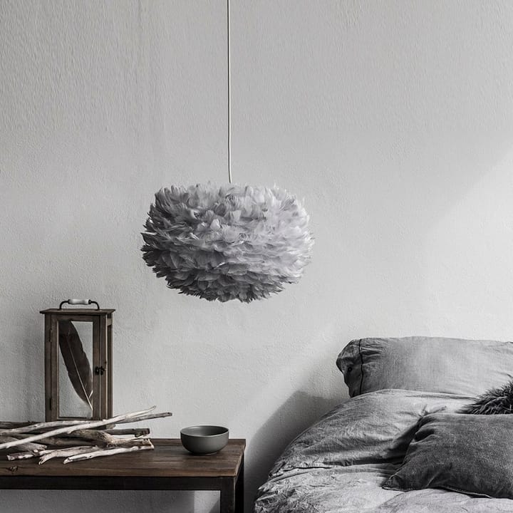 Pantalla de lámpara Eos gris claro, small Ø 45 cm Umage
