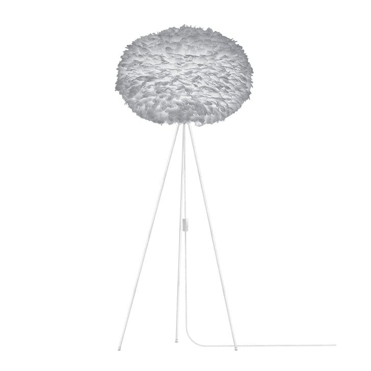 Pantalla de lámpara Eos gris claro, X-large Ø 75 cm Umage