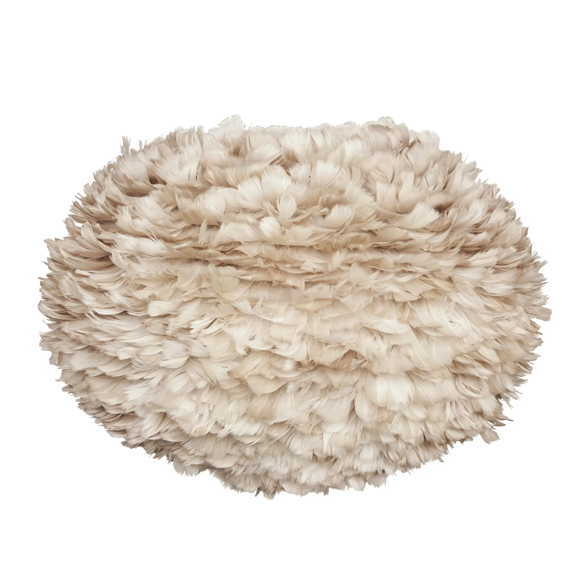 Pantalla de lámpara Eos marrón claro, Large Ø 65 cm Umage