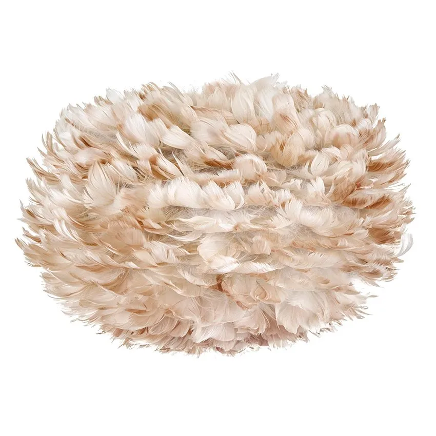Pantalla de lámpara Eos marrón claro, Small Ø 45 cm Umage