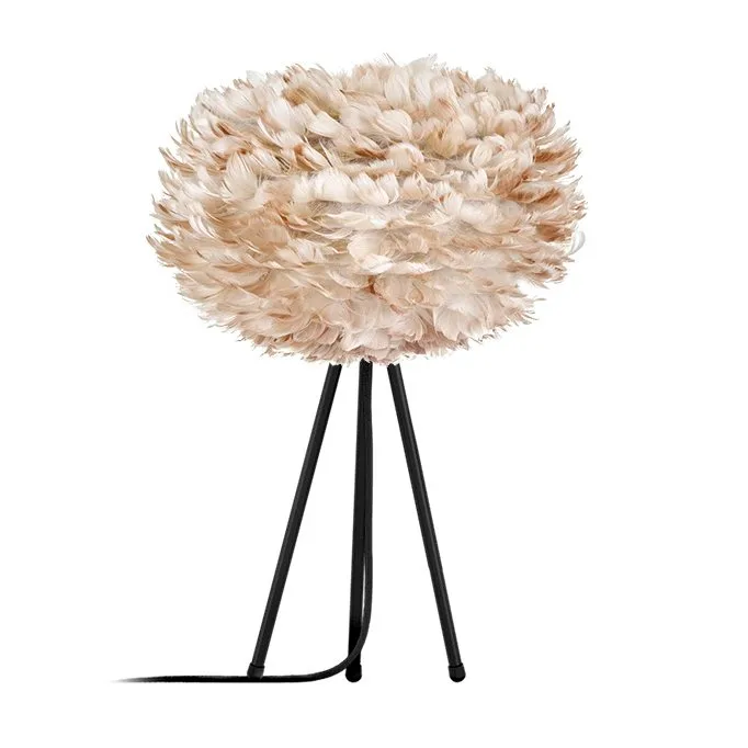 Pantalla de lámpara Eos marrón claro, Small Ø 45 cm Umage