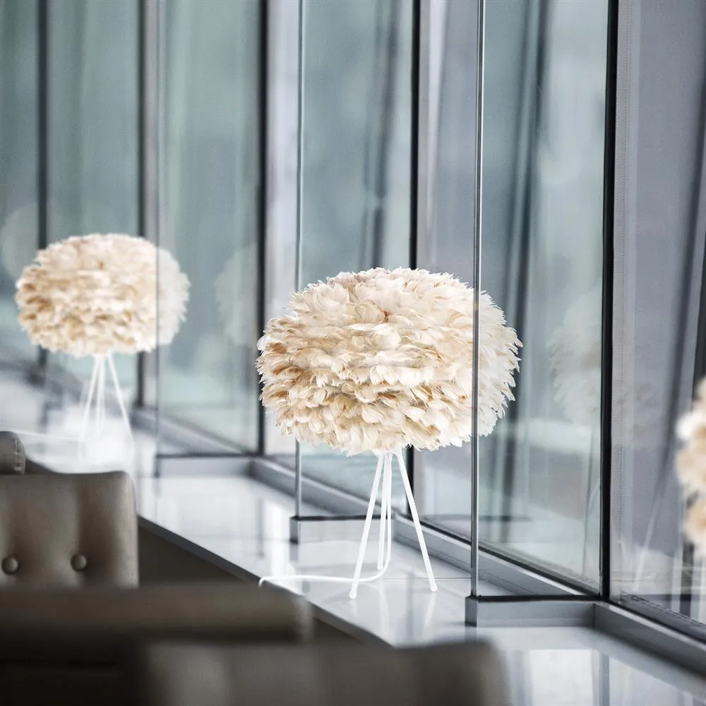 Pantalla de lámpara Eos marrón claro, Small Ø 45 cm Umage