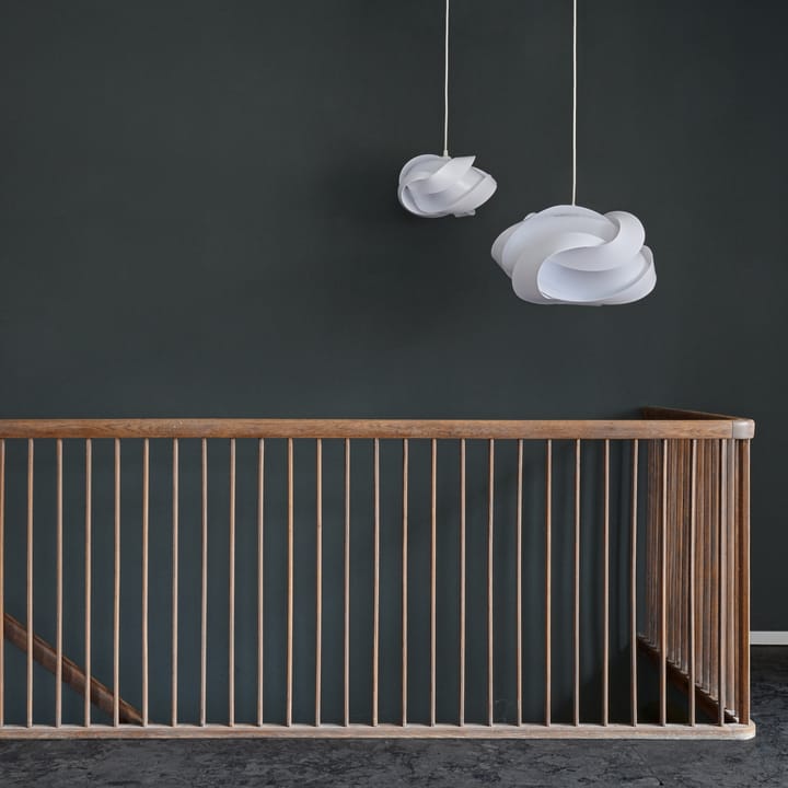 Pantalla de lámpara Ribbon blanco, Ø60 cm Umage