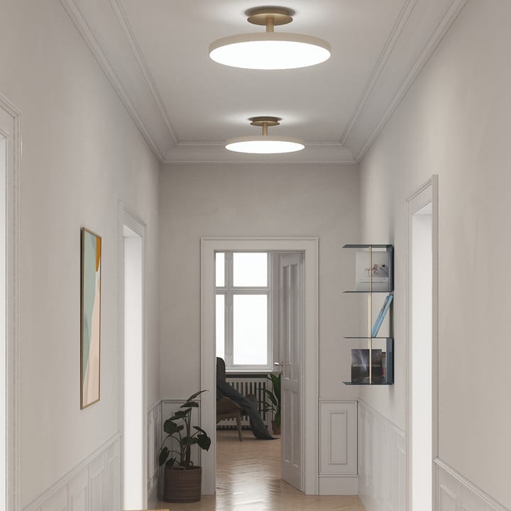 Plafón Asteria Up large, Pearl white Umage
