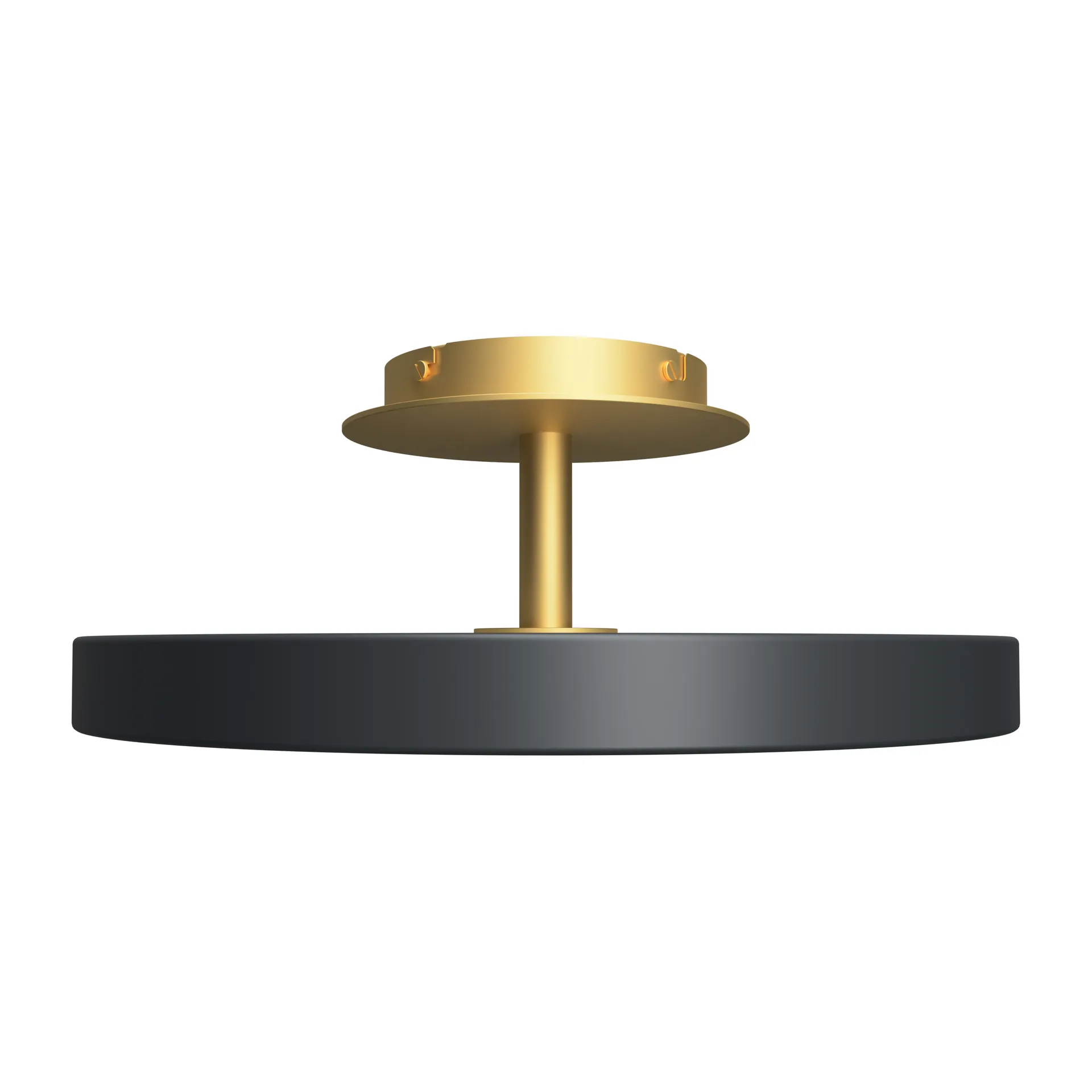 Plafón Asteria Up mediano, Anthracite grey Umage