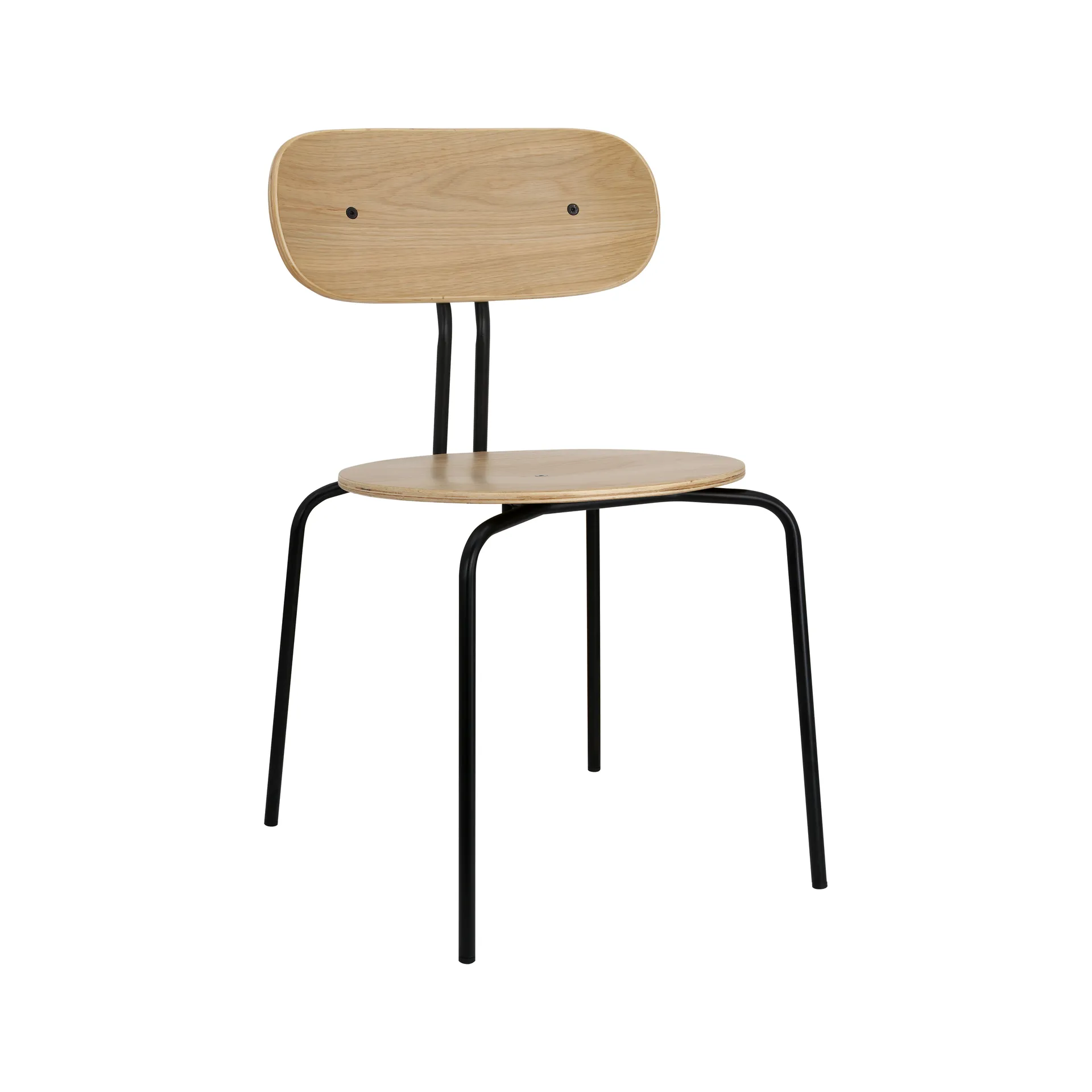 Silla Curious, Oak-black legs Umage