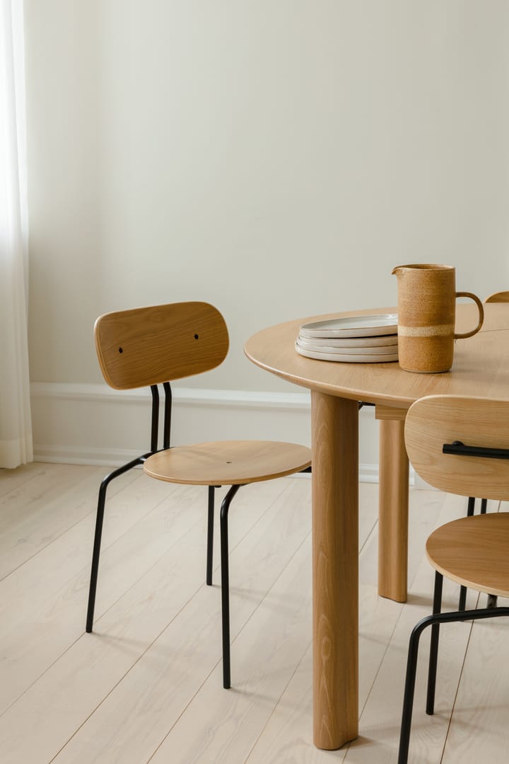 Silla Curious, Oak-black legs Umage
