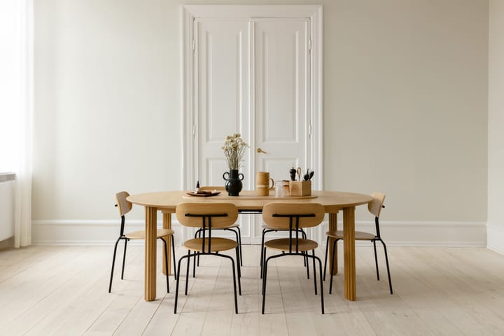 Silla Curious, Oak-black legs Umage