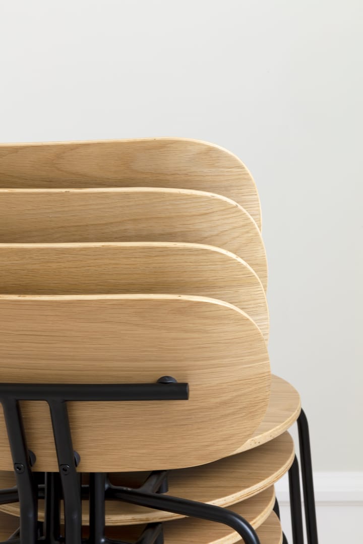Silla Curious, Oak-black legs Umage