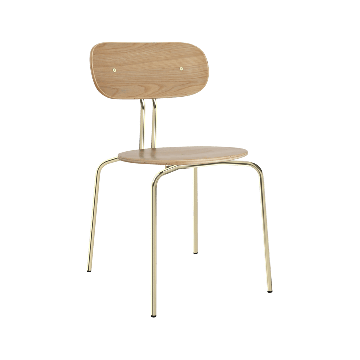 Silla Curious - Oak-brass legs - Umage