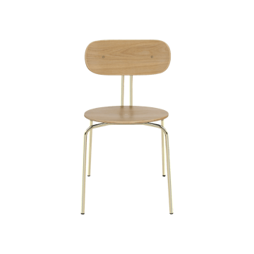 Silla Curious - Oak-brass legs - Umage