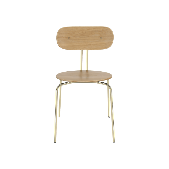 Silla Curious - Oak-brass legs - Umage