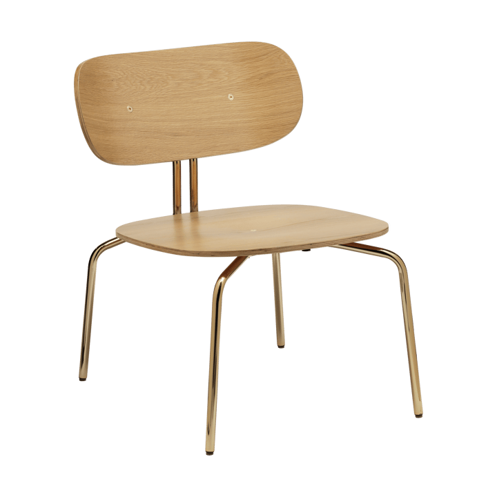Sillón lounge Curious - Oak-brass - Umage
