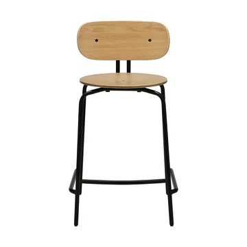 Taburete Curious 65 cm - Oak-black - Umage