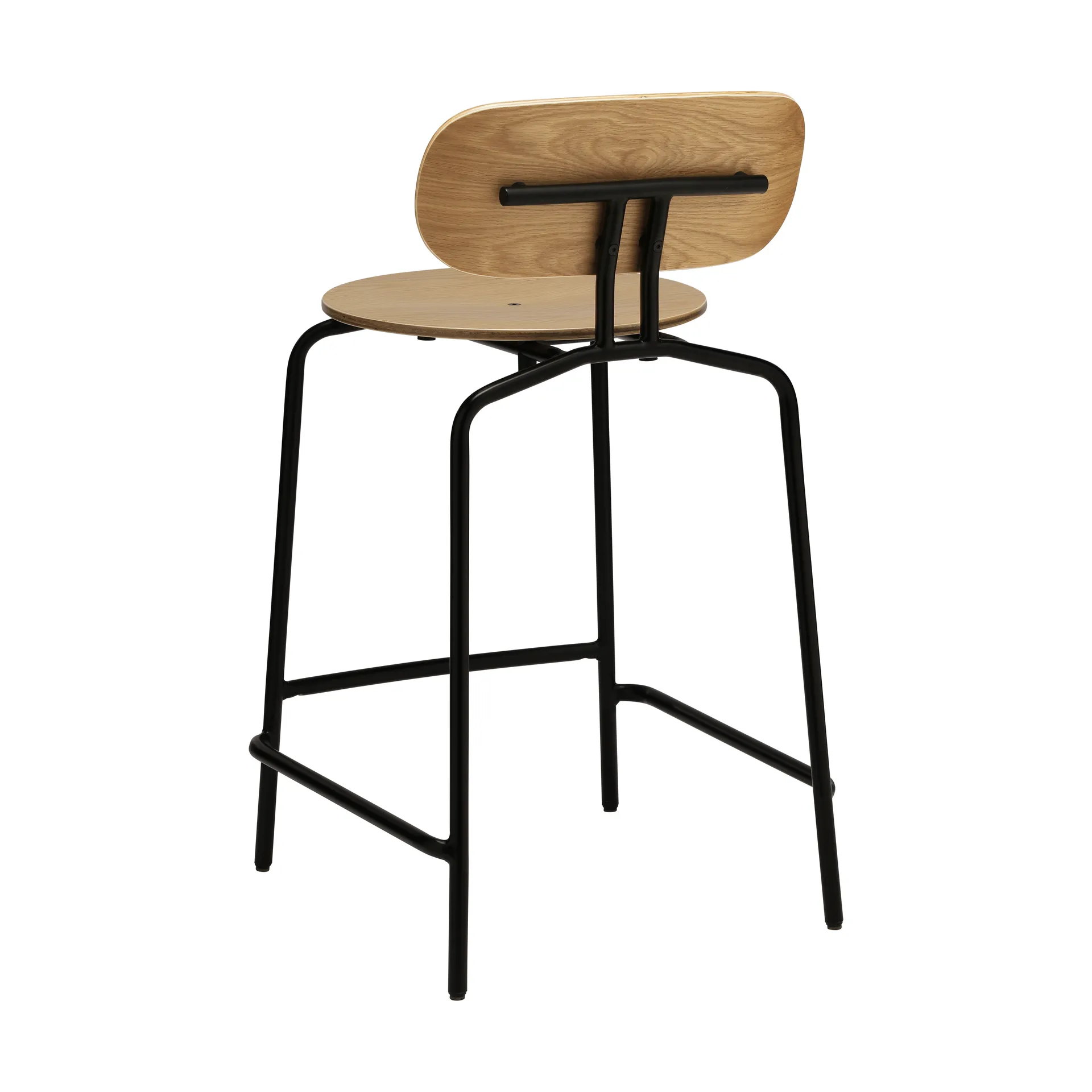 Taburete Curious 65 cm, Oak-black Umage