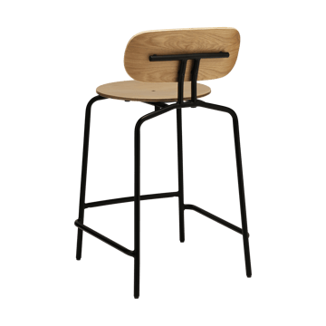 Taburete Curious 65 cm - Oak-black - Umage