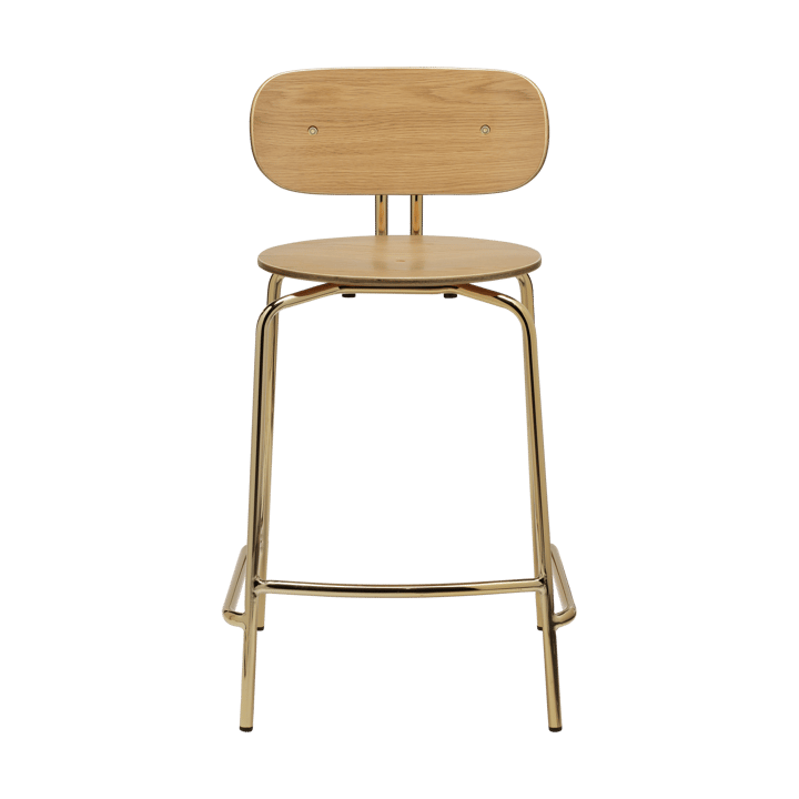 Taburete Curious 65 cm - Oak-brass - Umage