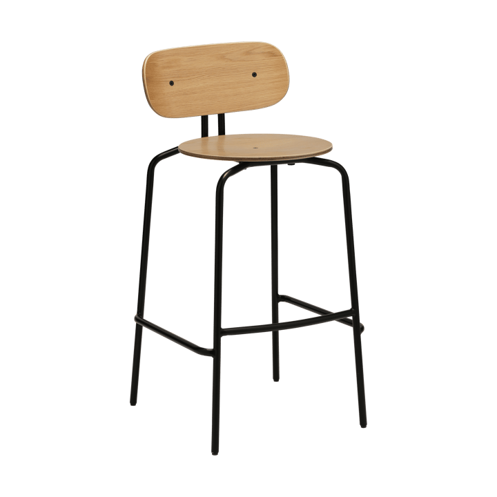 Taburete Curious 75 cm - Oak-black - Umage