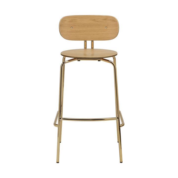 Taburete Curious 75 cm - Oak-brass - Umage