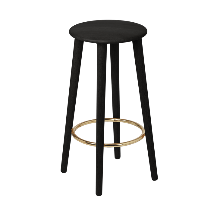 Taburete de bar The Socialite Counter 67,5 cm - Black oak - Umage