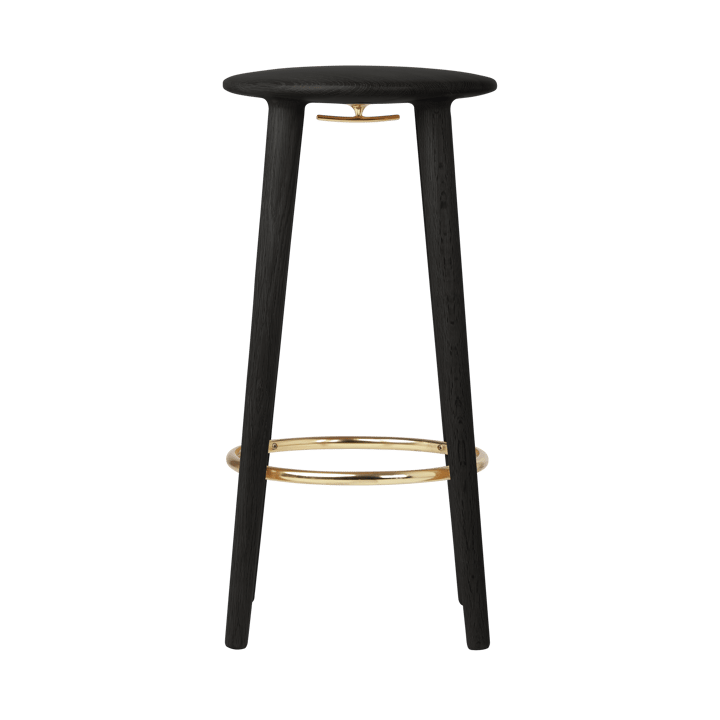 Taburete de bar The Socialite Counter 67,5 cm - Black oak - Umage