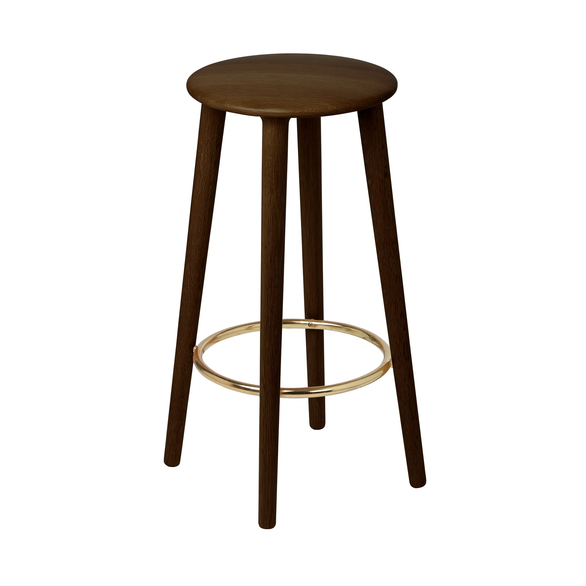 Taburete de bar The Socialite Counter 67,5 cm, Dark oak Umage