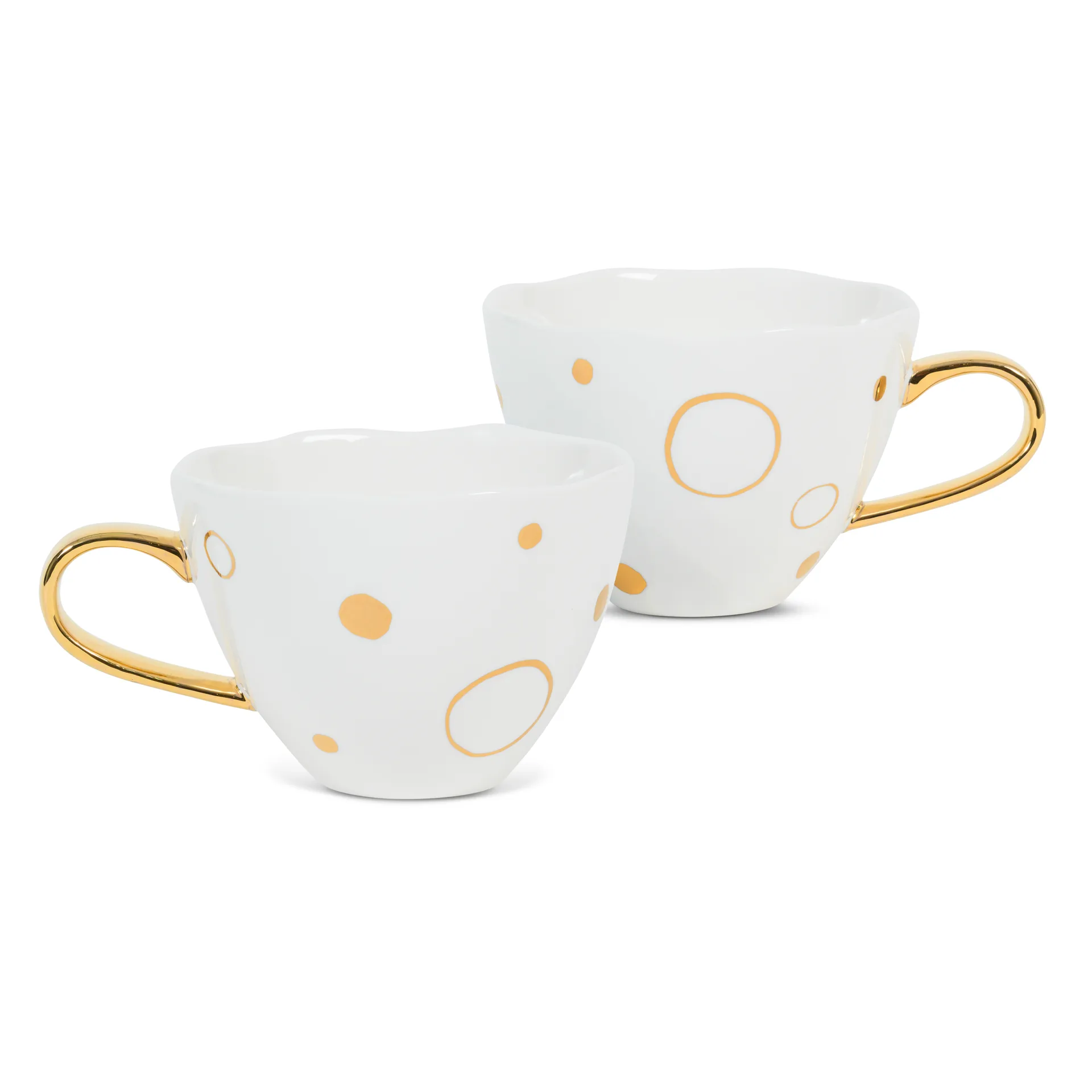 2 Tazas Good Morning oro Special Edition, Circle Gold URBAN NATURE CULTURE