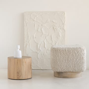 Asiento puff Kaura 38 cm - Off white - URBAN NATURE CULTURE