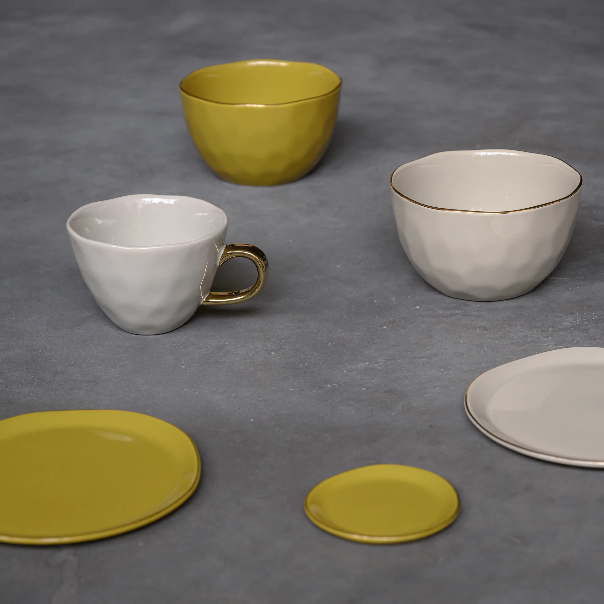 Bol Good Morning 14 cm, Amber green URBAN NATURE CULTURE