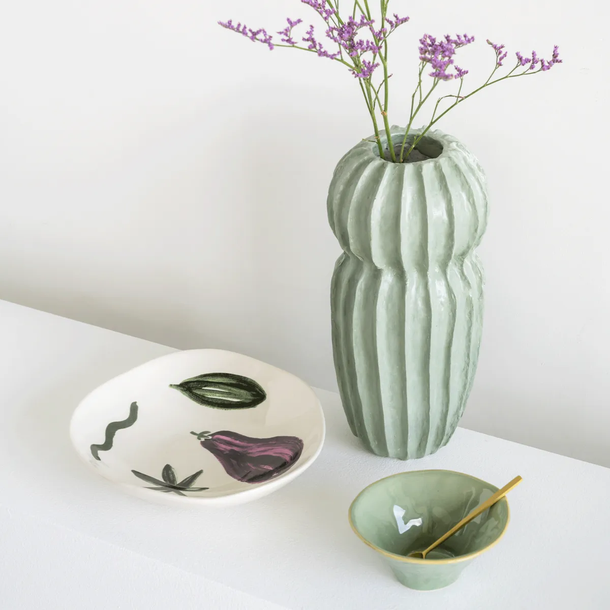 Bol Whimsical Ø13 cm, Green URBAN NATURE CULTURE