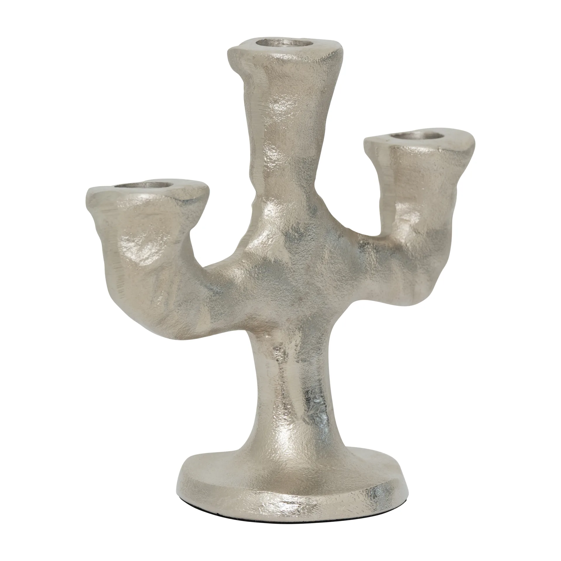 Candelabro D'argento 18 cm, Silver URBAN NATURE CULTURE