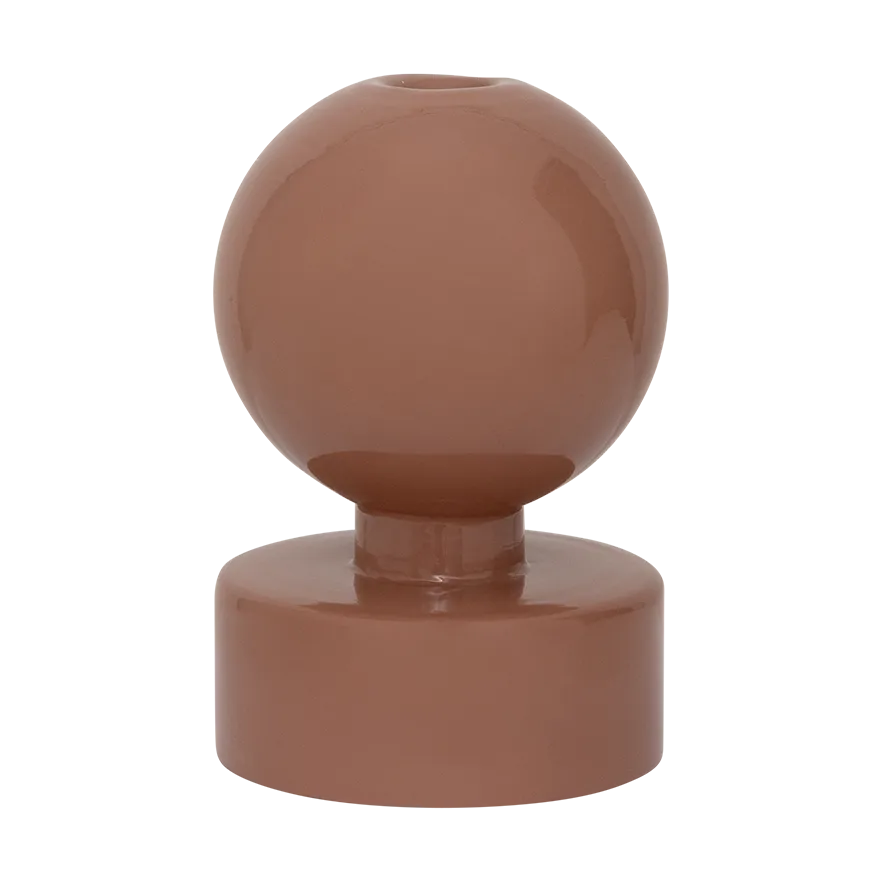 Candelabro Pallo B 13 cm, Cameo brown URBAN NATURE CULTURE