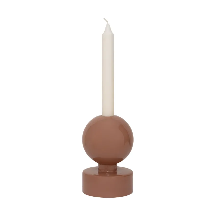 Candelabro Pallo B 13 cm, Cameo brown URBAN NATURE CULTURE