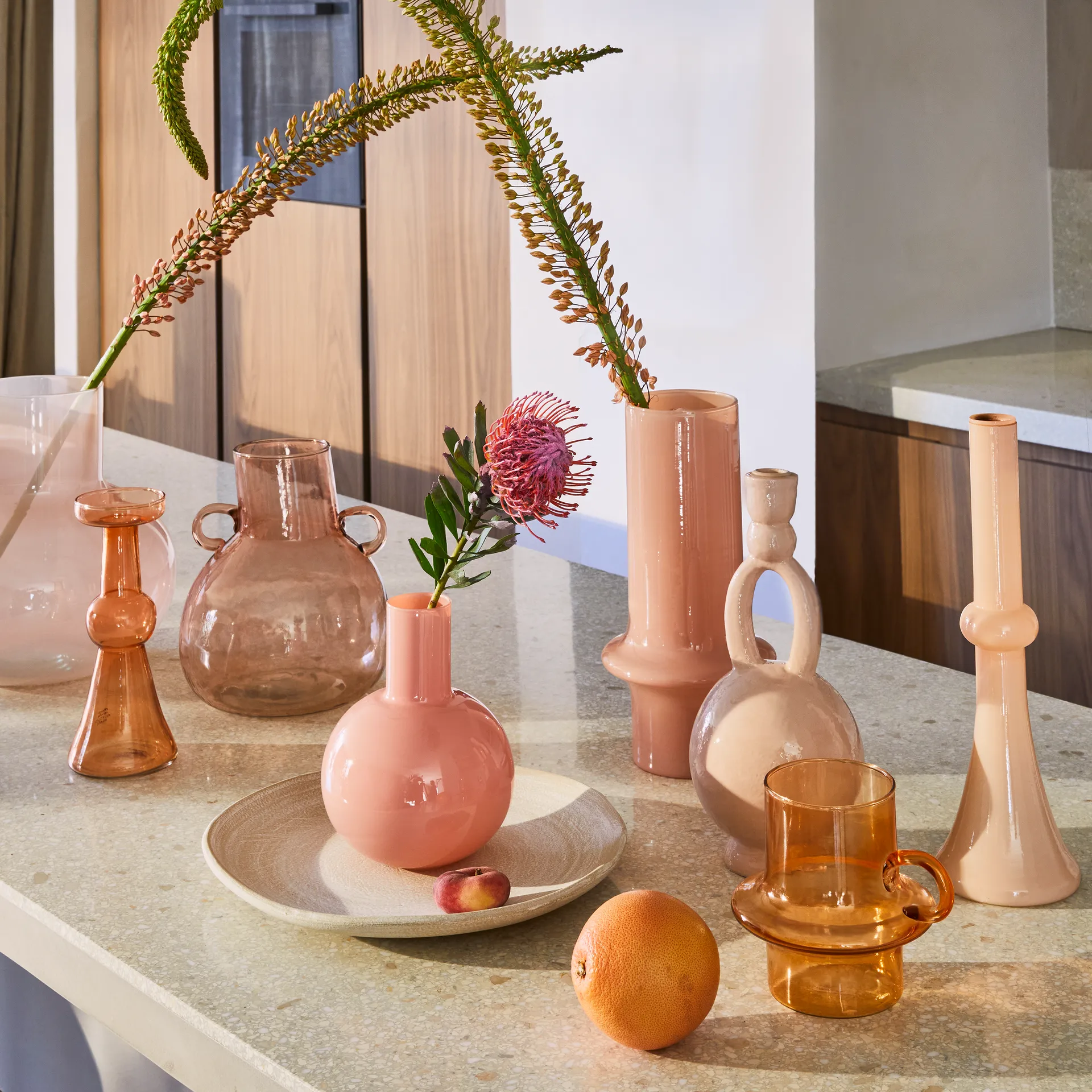 Candelabro Paradiso 29 cm, Old pink URBAN NATURE CULTURE