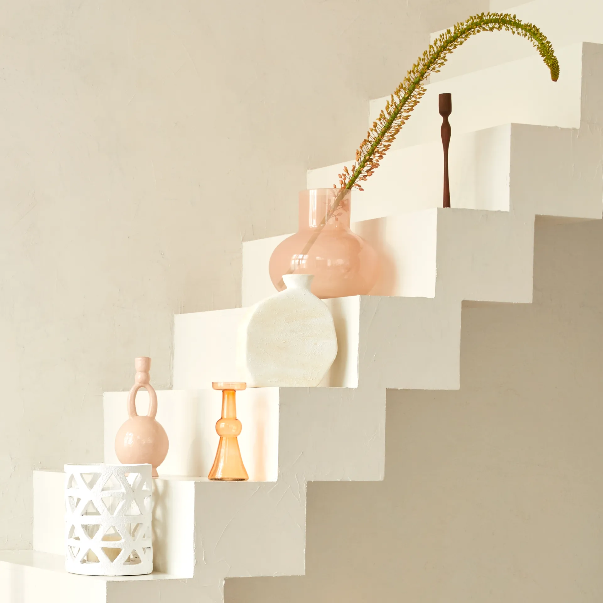 Candelabro Paradiso 29 cm, Old pink URBAN NATURE CULTURE