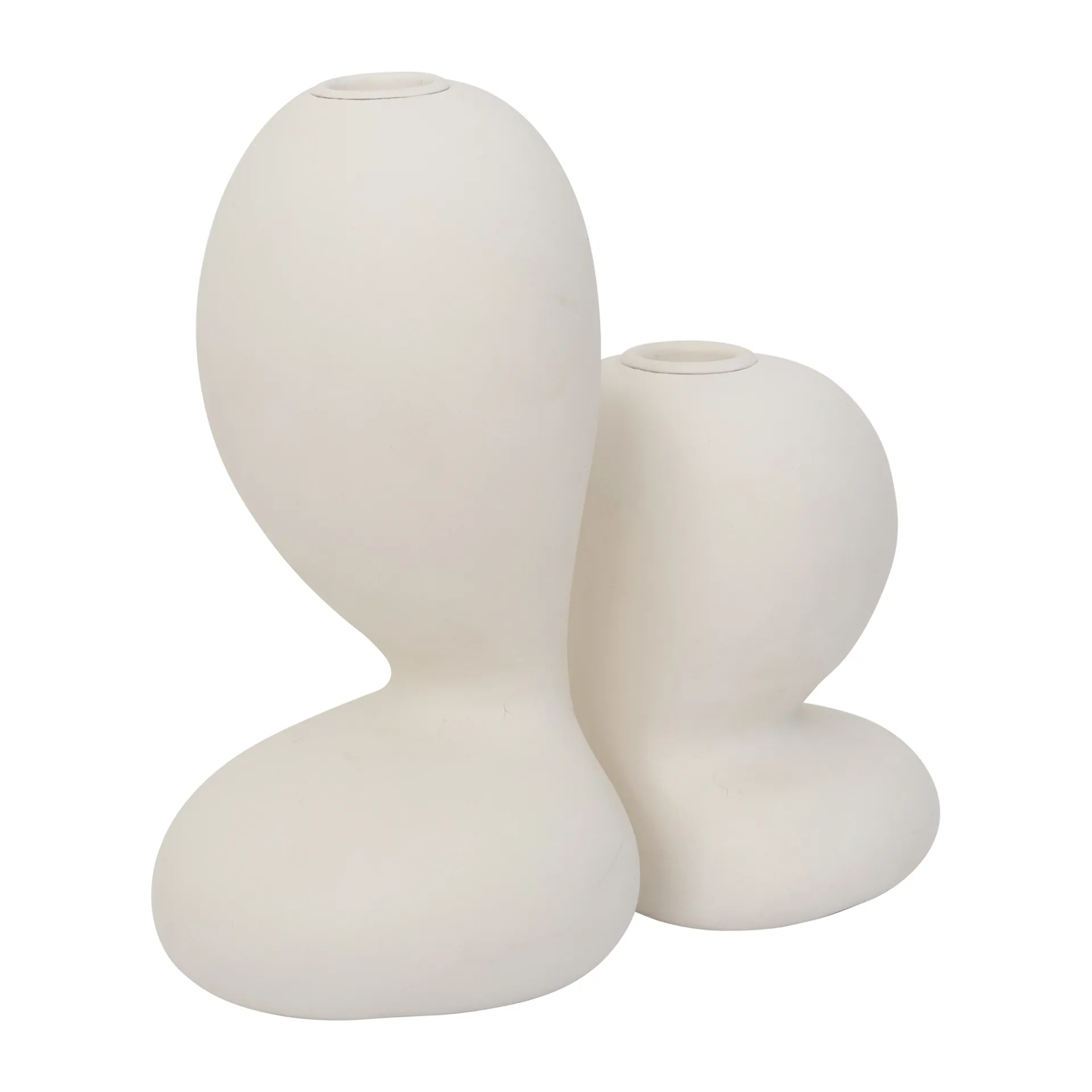 Candelabros Chou 2 piezas, Blanco URBAN NATURE CULTURE